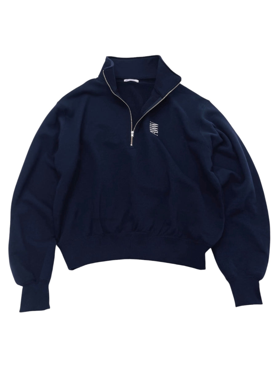 AWW HALF-ZIP SWEATSHIRT – awwmagazine