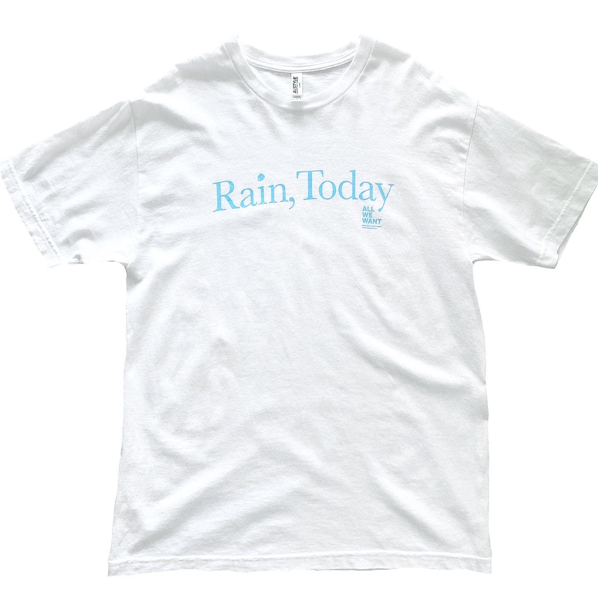 all we want aww magazine RAIN TEE Lサイズトップス - Tシャツ