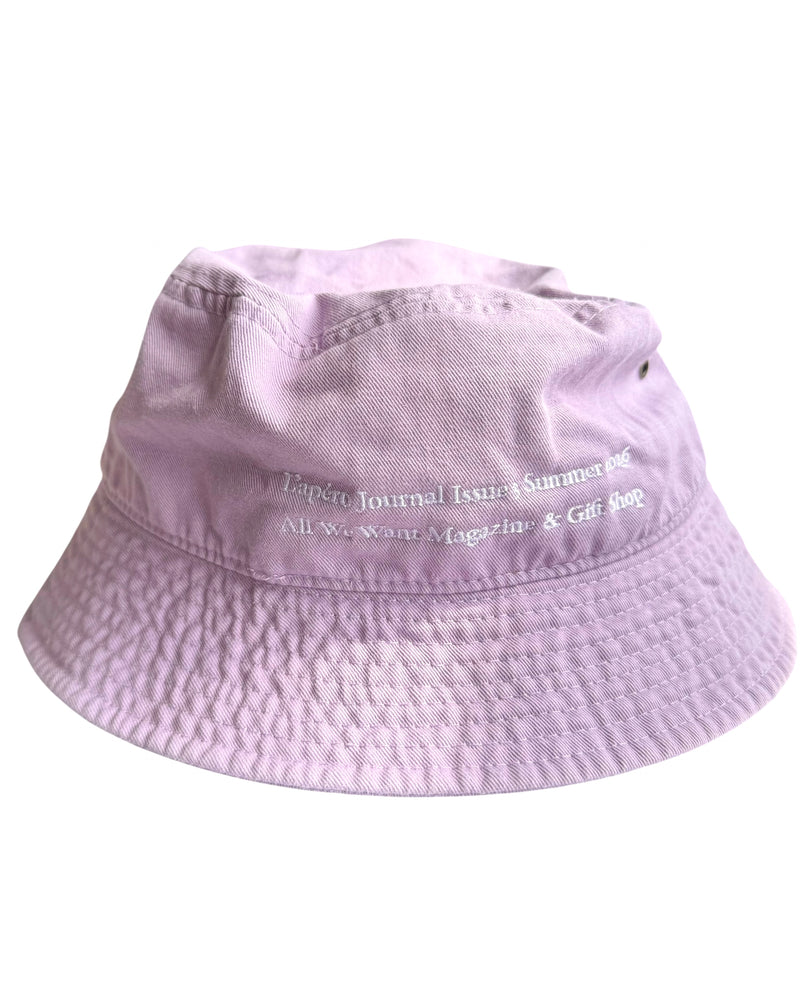 AWW BUCKET HAT（LILAC）
