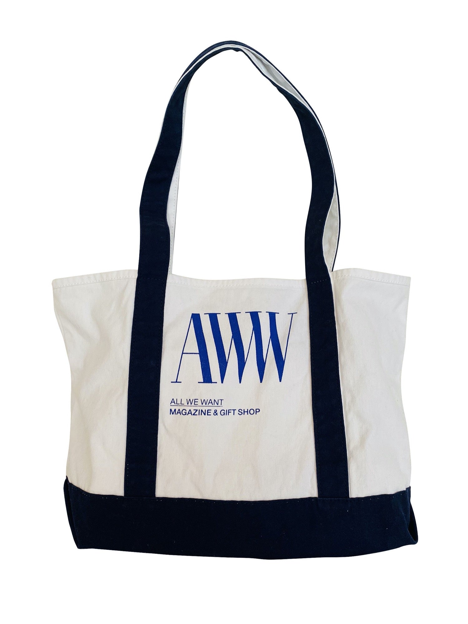 AWW MAGAZINE all we want TOTE トートバッグ9cm ショルダーの長さ