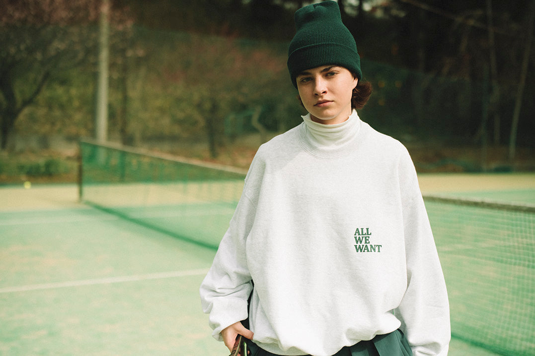 AWW SWEATSHIRT GREEN – awwmagazine